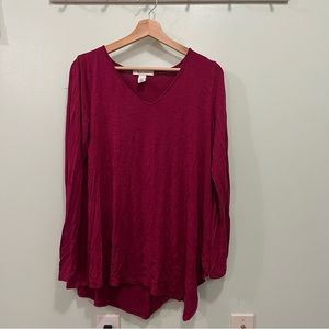 Soft Stretchy Magenta Top